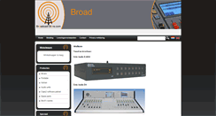 Desktop Screenshot of broadcast-store.com