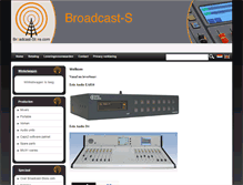 Tablet Screenshot of broadcast-store.com